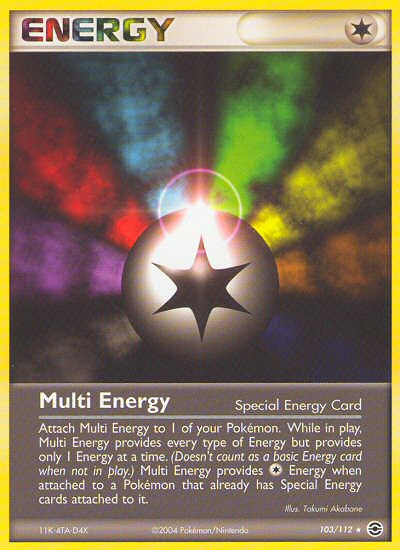 Multi Energy (103/112) [EX: FireRed & LeafGreen] | Gear Gaming Bentonville