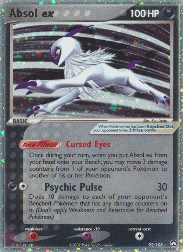 Absol ex (92/108) [EX: Power Keepers] | Gear Gaming Bentonville