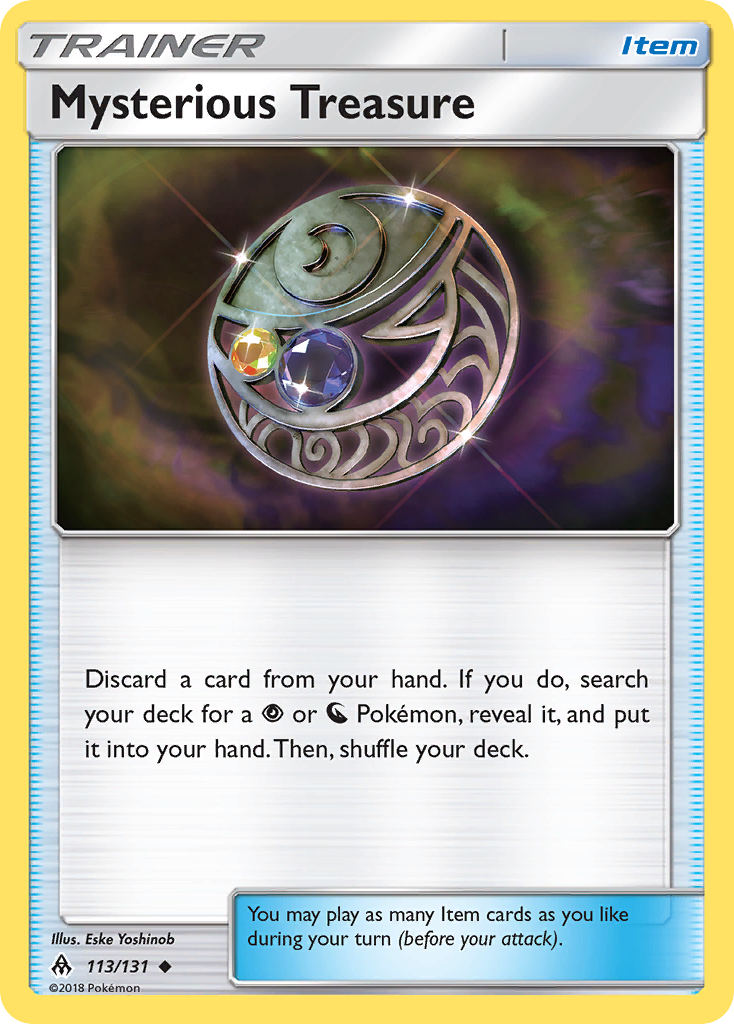 Mysterious Treasure (113/131) [Sun & Moon: Forbidden Light] | Gear Gaming Bentonville