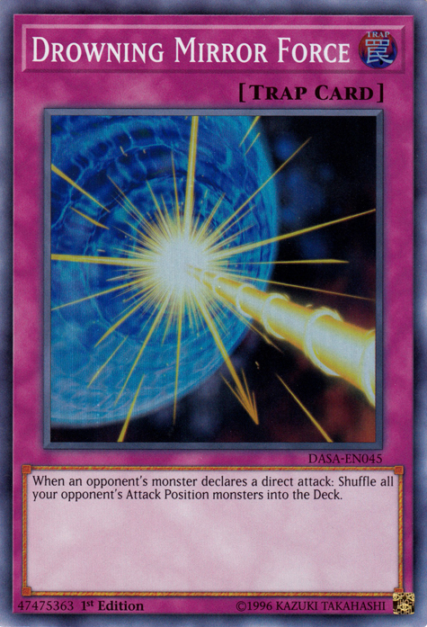 Drowning Mirror Force [DASA-EN045] Super Rare | Gear Gaming Bentonville