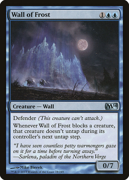 Wall of Frost [Magic 2014 (M14)] | Gear Gaming Bentonville