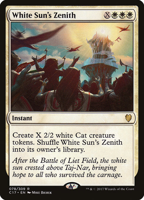 White Sun's Zenith [Commander 2017] | Gear Gaming Bentonville