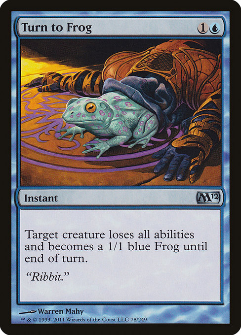 Turn to Frog [Magic 2012 (M12)] | Gear Gaming Bentonville