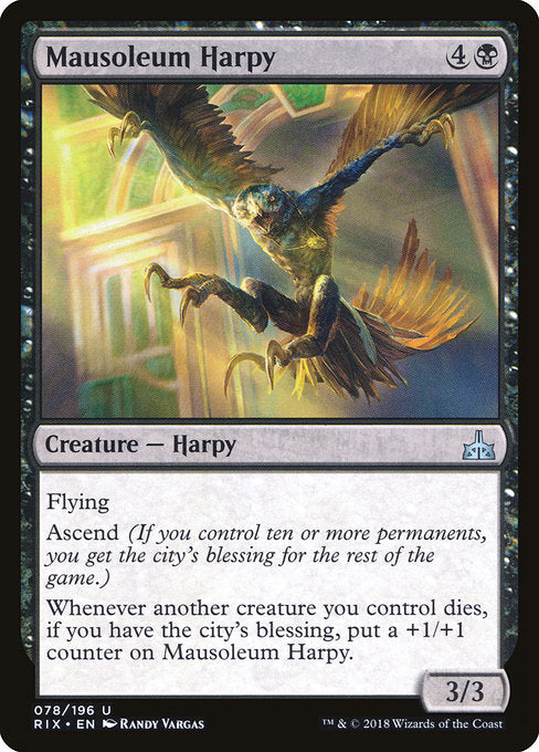 Mausoleum Harpy [Rivals of Ixalan] | Gear Gaming Bentonville