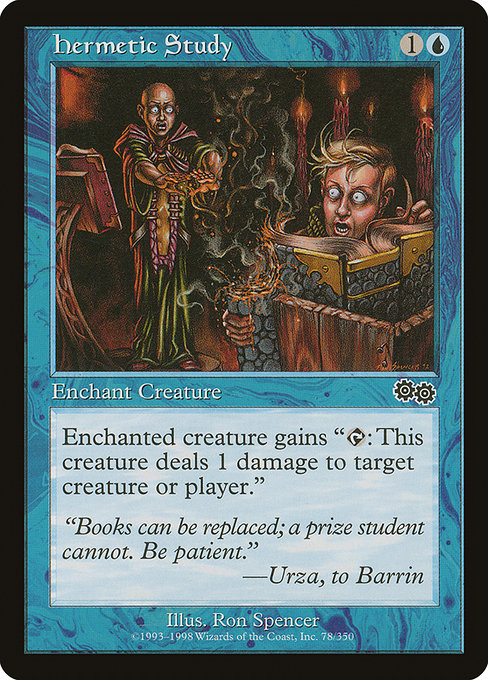 Hermetic Study [Urza's Saga] | Gear Gaming Bentonville