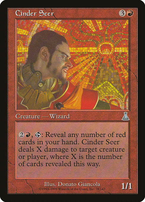 Cinder Seer [Urza's Destiny] | Gear Gaming Bentonville