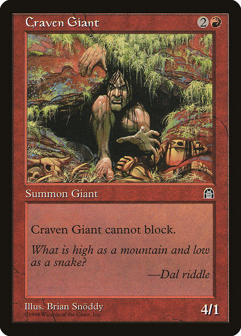 Craven Giant [Stronghold] | Gear Gaming Bentonville