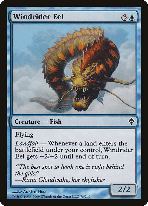 Windrider Eel [Zendikar] | Gear Gaming Bentonville