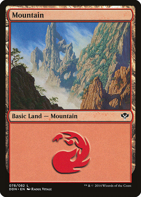 Mountain (78) [Duel Decks: Speed vs. Cunning] | Gear Gaming Bentonville