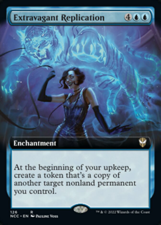 Extravagant Replication (Extended Art) [Streets of New Capenna Commander] | Gear Gaming Bentonville