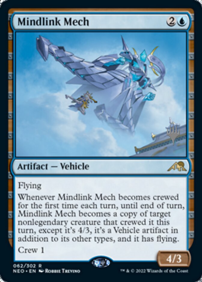 Mindlink Mech (Promo Pack) [Kamigawa: Neon Dynasty Promos] | Gear Gaming Bentonville