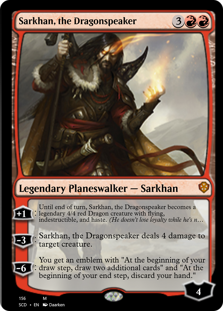 Sarkhan, the Dragonspeaker [Starter Commander Decks] | Gear Gaming Bentonville