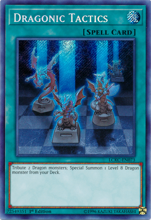 Dragonic Tactics [LCKC-EN073] Secret Rare | Gear Gaming Bentonville