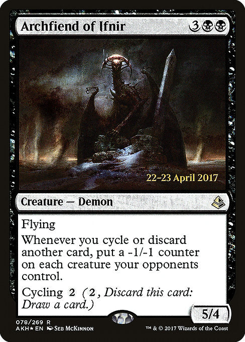 Archfiend of Ifnir [Prerelease Cards] | Gear Gaming Bentonville