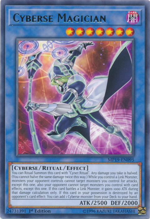 Cyberse Magician [MP19-EN095] Rare | Gear Gaming Bentonville