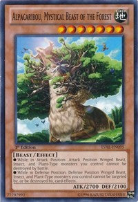 Alpacaribou, Mystical Beast of the Forest [Legacy of the Valiant] [LVAL-EN095] | Gear Gaming Bentonville