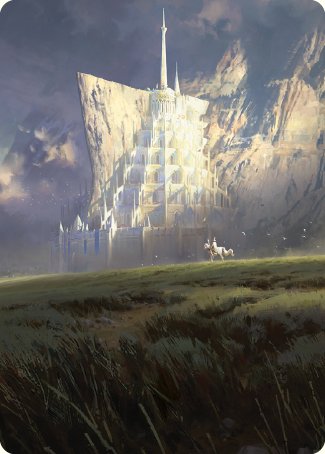 Minas Tirith Art Card [The Lord of the Rings: Tales of Middle-earth Art Series] | Gear Gaming Bentonville