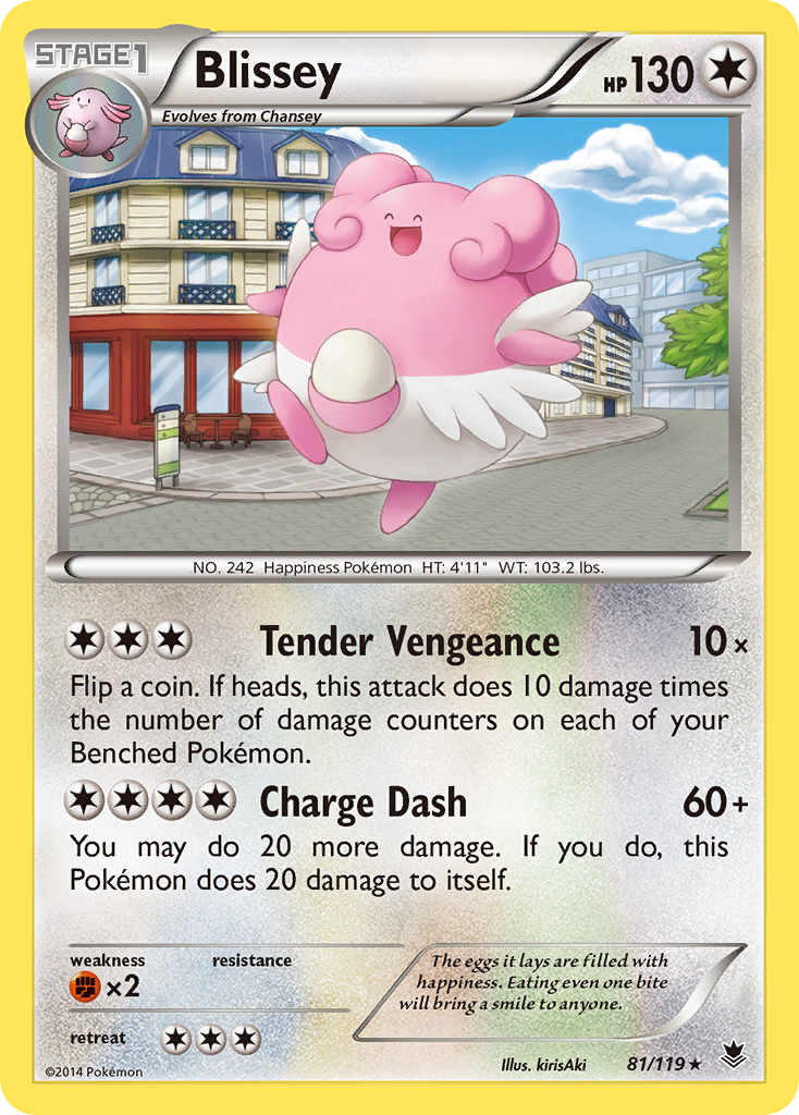 Blissey (81/119) [XY: Phantom Forces] | Gear Gaming Bentonville