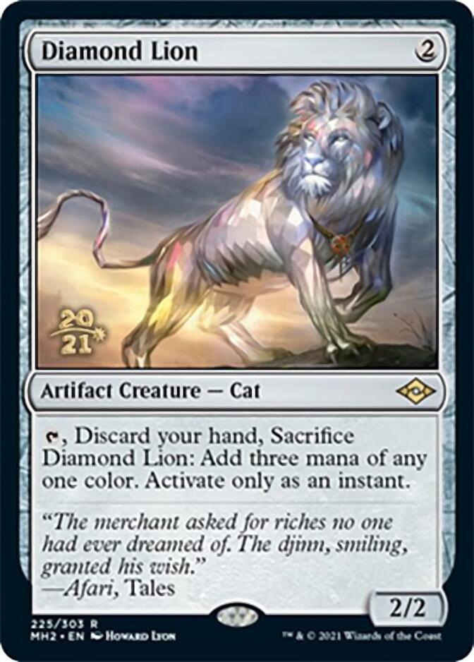 Diamond Lion [Modern Horizons 2 Prerelease Promos] | Gear Gaming Bentonville