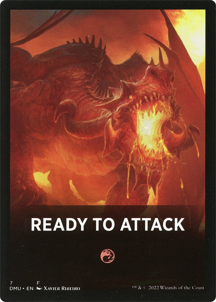 Ready to Attack Theme Card [Dominaria United Tokens] | Gear Gaming Bentonville