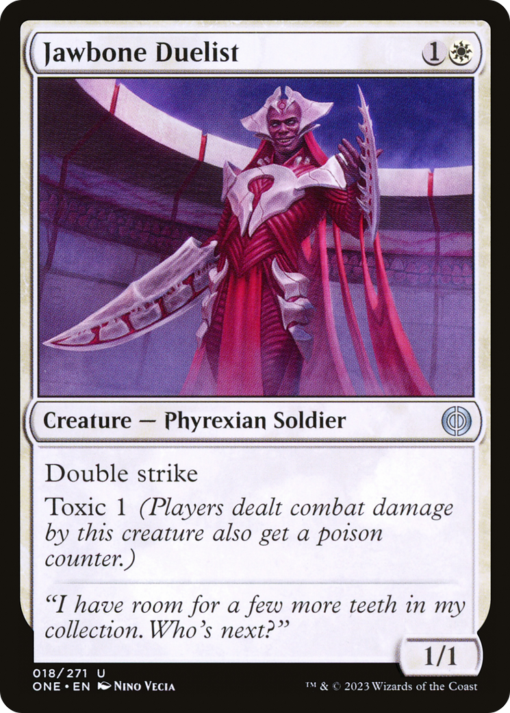 Jawbone Duelist [Phyrexia: All Will Be One] | Gear Gaming Bentonville