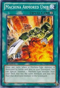 Machina Armored Unit [Structure Deck: Cyber Dragon Revolution] [SDCR-EN028] | Gear Gaming Bentonville