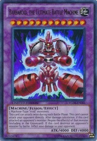 Barbaroid, the Ultimate Battle Machine [Yu-Gi-Oh! GX Manga Promotional Cards] [YG08-EN001] | Gear Gaming Bentonville