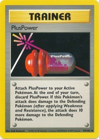 PlusPower (84/102) [Base Set Unlimited] | Gear Gaming Bentonville