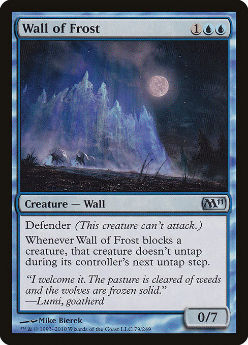 Wall of Frost [Magic 2011 (M11)] | Gear Gaming Bentonville