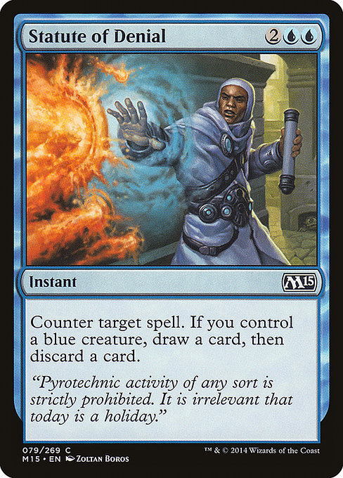 Statute of Denial [Magic 2015 (M15)] | Gear Gaming Bentonville