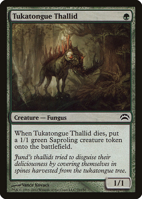 Tukatongue Thallid [Planechase 2012] | Gear Gaming Bentonville