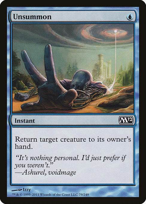 Unsummon [Magic 2012 (M12)] | Gear Gaming Bentonville