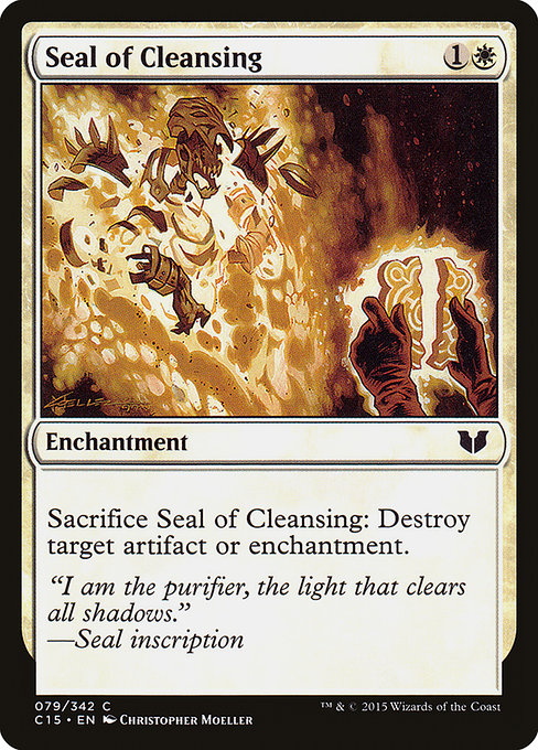 Seal of Cleansing [Commander 2015] | Gear Gaming Bentonville