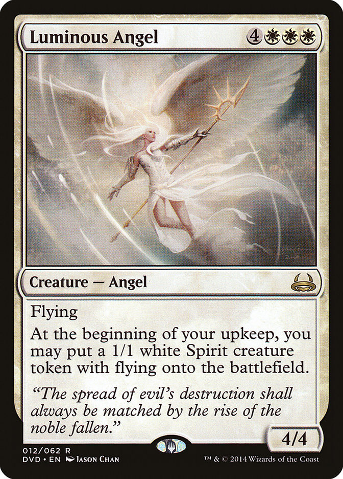 Luminous Angel (Divine vs. Demonic) [Duel Decks Anthology] | Gear Gaming Bentonville