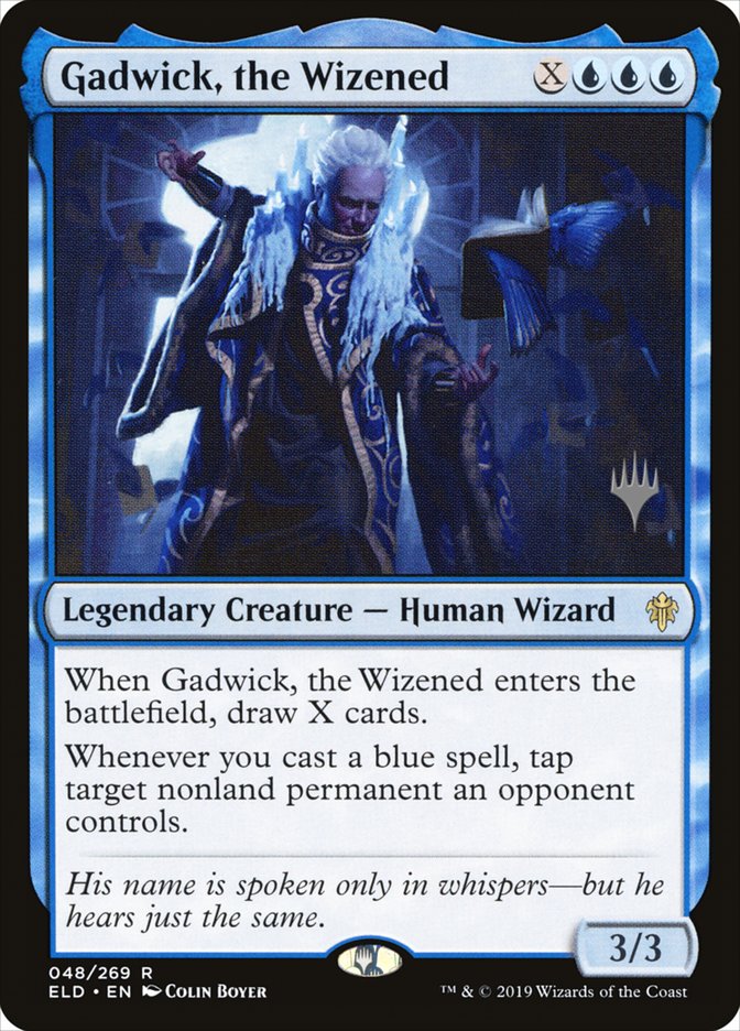 Gadwick, the Wizened (Promo Pack) [Throne of Eldraine Promos] | Gear Gaming Bentonville