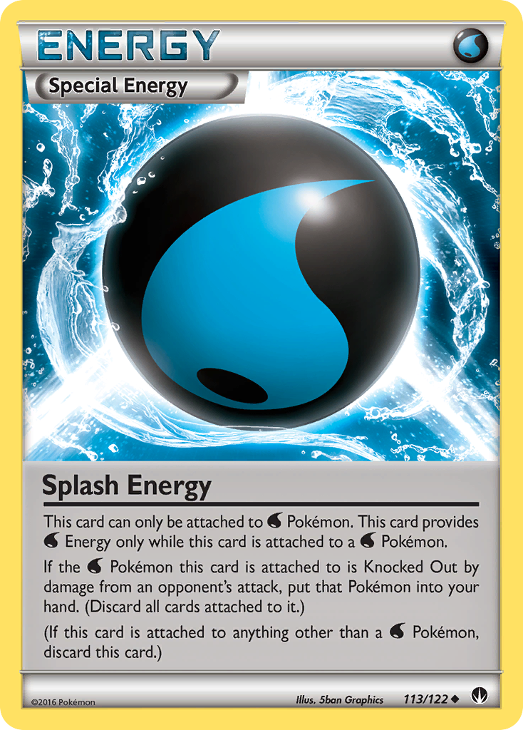 Splash Energy (113/122) [XY: BREAKpoint] | Gear Gaming Bentonville