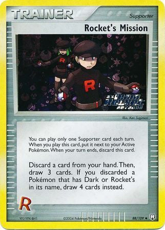 Rocket's Mission (88/109) (Stamped) [EX: Team Rocket Returns] | Gear Gaming Bentonville