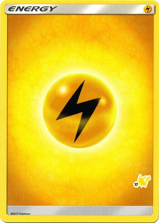 Lightning Energy (Pikachu Stamp #17) [Battle Academy 2020] | Gear Gaming Bentonville