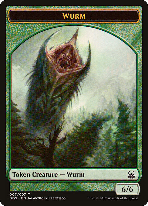 Wurm Token [Duel Decks: Mind vs. Might] | Gear Gaming Bentonville