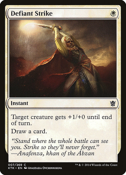 Defiant Strike [Khans of Tarkir] | Gear Gaming Bentonville