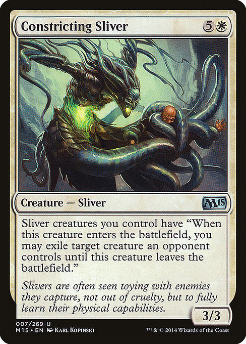 Constricting Sliver [Magic 2015 (M15)] | Gear Gaming Bentonville