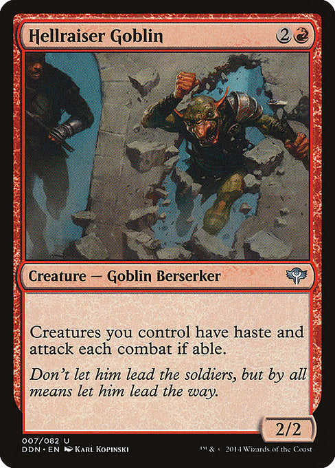 Hellraiser Goblin [Duel Decks: Speed vs. Cunning] | Gear Gaming Bentonville