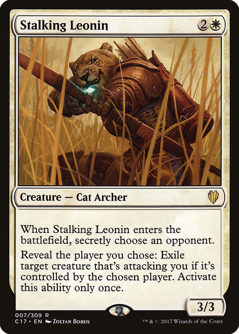 Stalking Leonin [Commander 2017] | Gear Gaming Bentonville