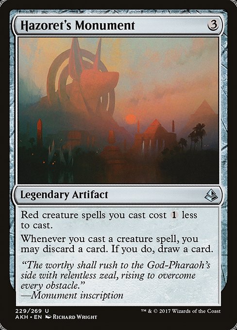 Hazoret's Monument [Amonkhet] | Gear Gaming Bentonville