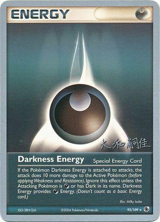 Darkness Energy (93/109) (Magma Spirit - Tsuguyoshi Yamato) [World Championships 2004] | Gear Gaming Bentonville