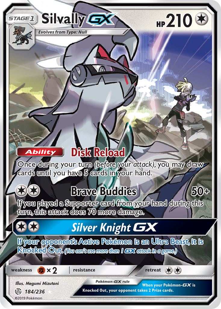 Silvally GX (184/236) [Sun & Moon: Cosmic Eclipse] | Gear Gaming Bentonville