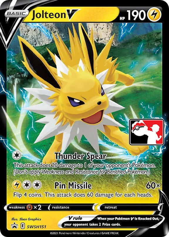Jolteon V (SWSH151) [Prize Pack Series One] | Gear Gaming Bentonville