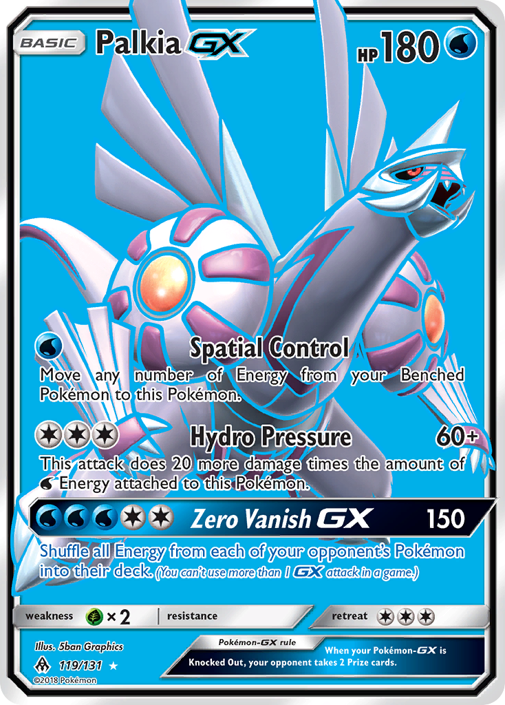 Palkia GX (119/131) [Sun & Moon: Forbidden Light] | Gear Gaming Bentonville