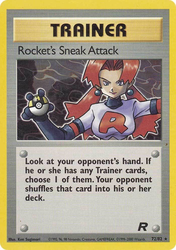 Rocket's Sneak Attack (72/82) [Team Rocket Unlimited] | Gear Gaming Bentonville