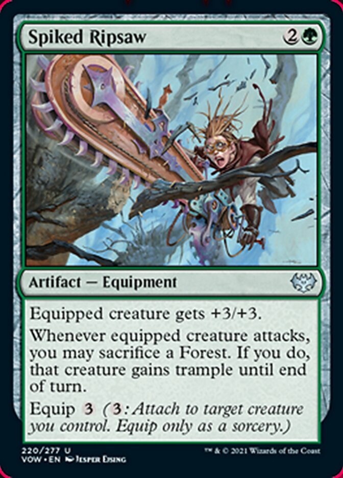 Spiked Ripsaw [Innistrad: Crimson Vow] | Gear Gaming Bentonville